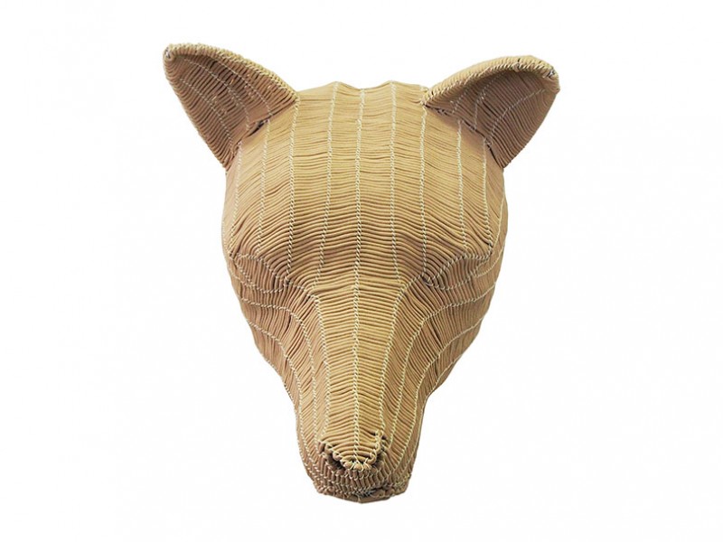 Rope Wolf Wall Hanging Rope Wolf Wall Hanging
